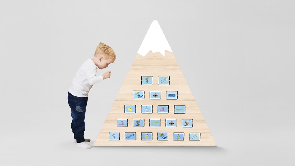Baby game pyramid