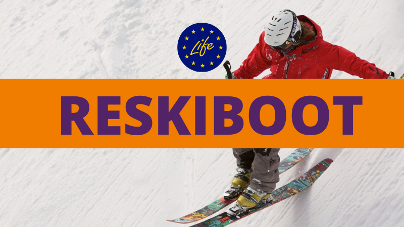 Reskiboot, ein neues Leben für Skischuhe, recyceln Skischuhe