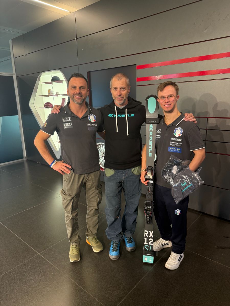 Sponsorship of Samuel Pantano by Rent and Go, ITAS, and Kastle