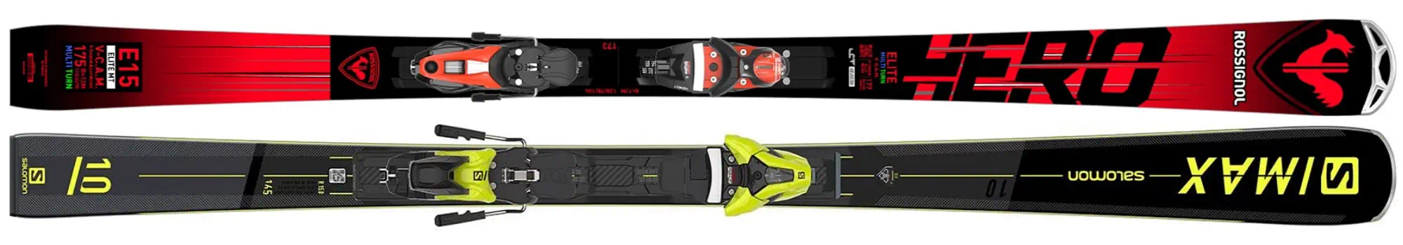 Ski Advanced - Rossignol Hero Elite MT, Salomon S/MAX 10, Völkl Racetiger