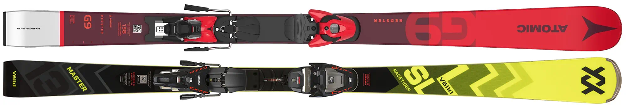 Ski Platinum - Atomic Redster G9 Volkl Racetiger SL