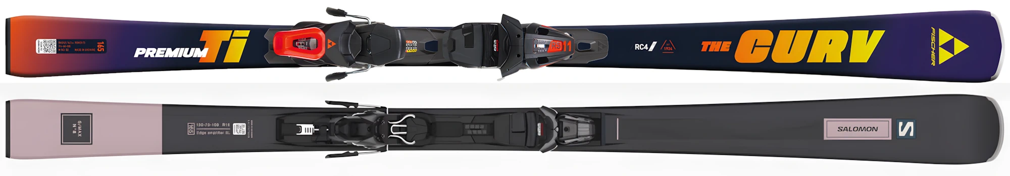 Sci Advanced - Fischer The Curv Premium TI, Salomon S Max 8