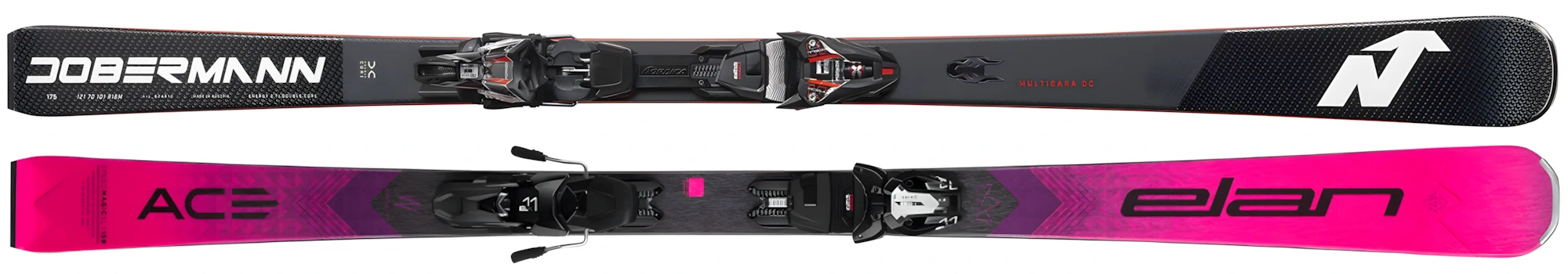 Sci Platinum - Nordica Dobermann Multigara DC, Elan Ace Speed Magic SLX