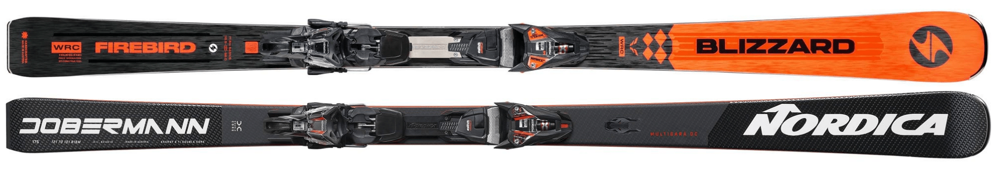 Ski Platinum - Blizzard Firebird WRC, Nordica Multigara