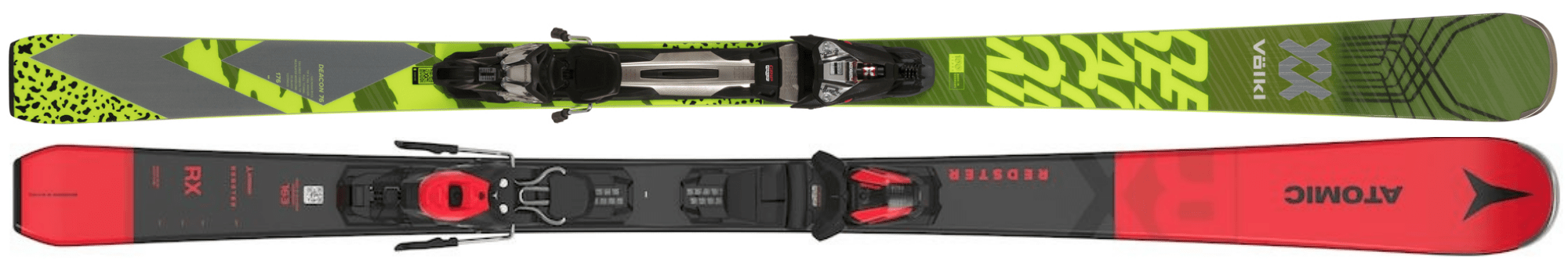 Ski Basic - Völkl Deacon 76, Atomic Redster