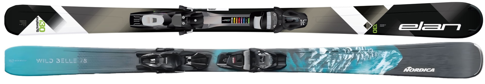 Ski Basic - Elan Explore 76 RS, Nordica Wild Belle
