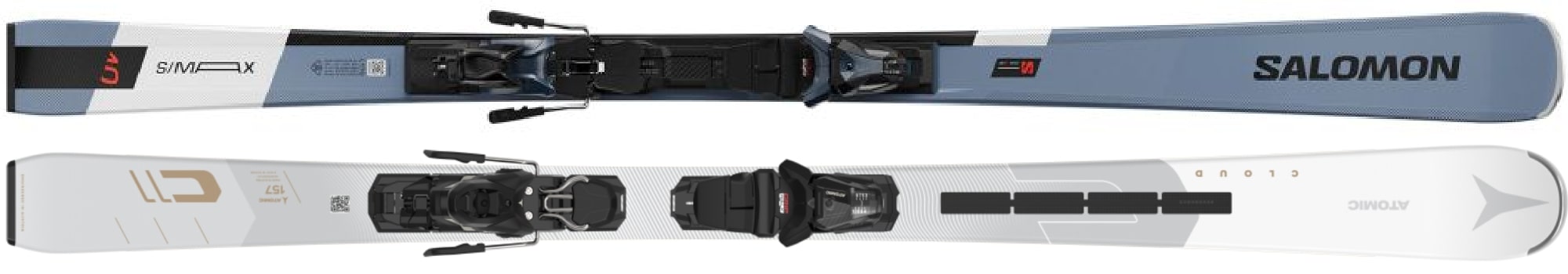 Ski Advanced - Salomon S Max, Atomic Cloud 11