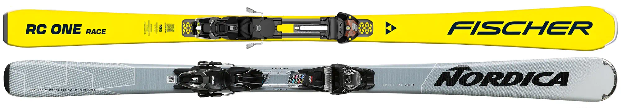 Sci Basic - Fischer RC One Race, Nordica Spitfire 73R