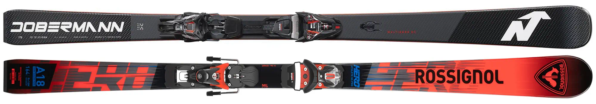 Sci Platinum - Nordica Dobermann Multigara DC Rossignol Hero GS