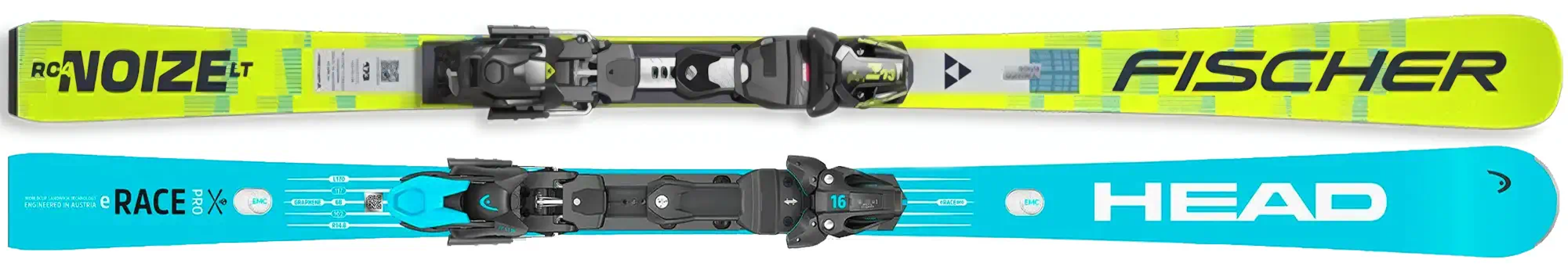 Sci Diamond - Fischer RC4 Noize LT, Head E-race Pro