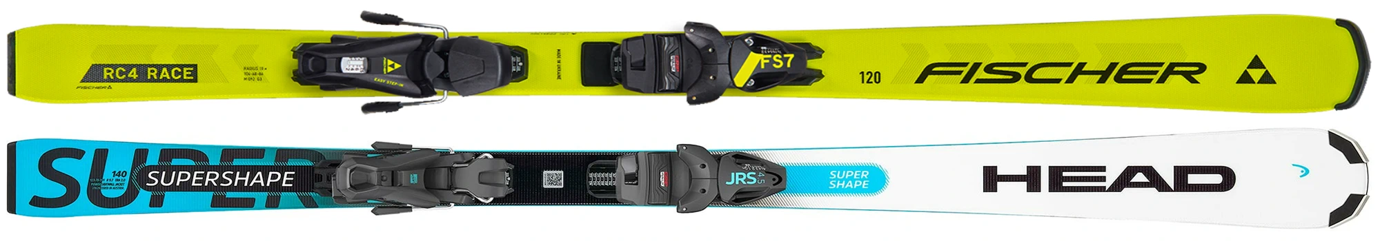 Sci Junior Racing - Fischer RC4 Jr Race, Head Supershape JR