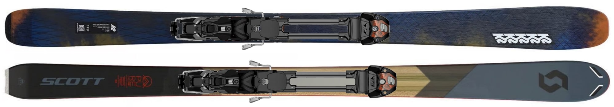 Ski Freeride L <110 - K2 Mindbender, Scott Pure