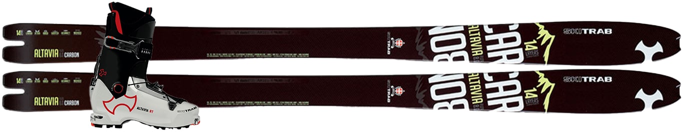 Set Ski Mountaineering + Skins - Ski Trab Altavia