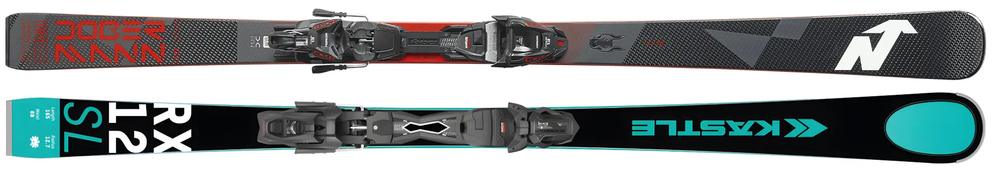 Sci Platinum - Nordica Dobermann GSR, Kästle RX12 SL