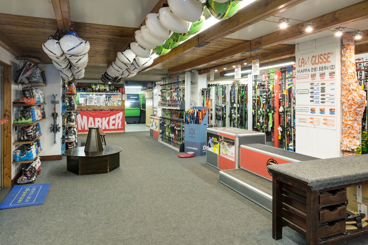 Noleggio sci Champoluc SkiRent La Glisse Rent and Go