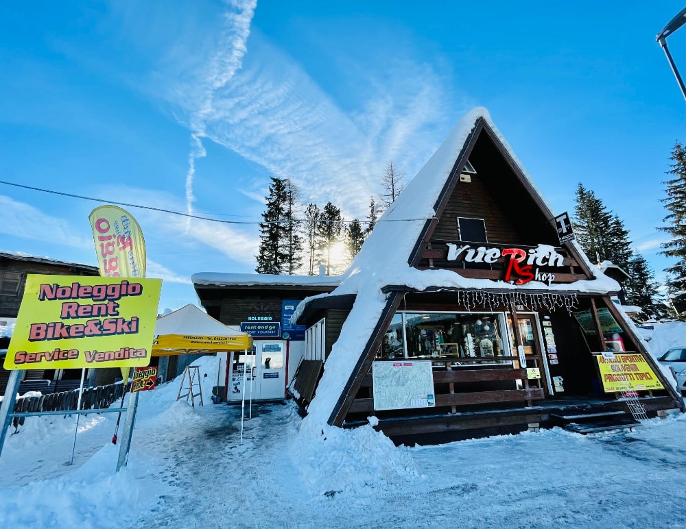 Location de skis et vélos Varena / Passo Lavazè (TN) - Jochgrimm / Passo Lavazè - Vuerich Shop - Rentasport Lavazè - Foto 0