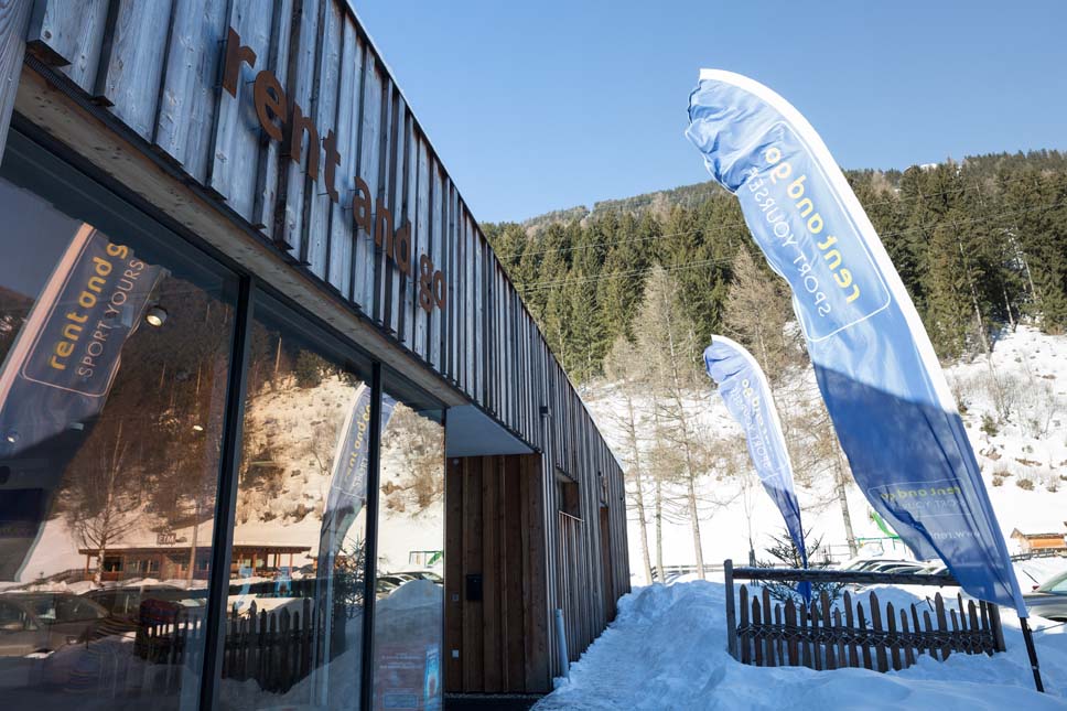 Ski und Fahrradverleih Sankt Walburg Santa Valburga Ultimo