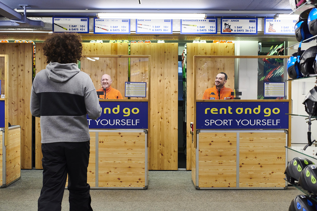 Noleggio sci Sestriere Rent and Go Sestriere Rent and Go