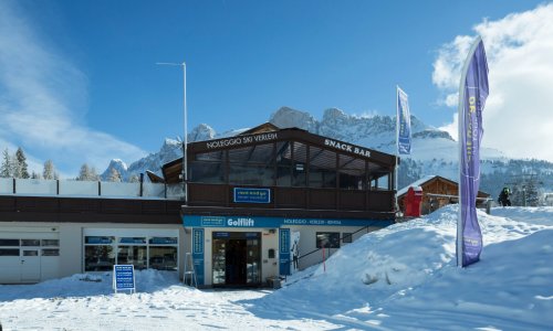 Noleggio sci, ski rental, Skiverleih Noleggio Ski Verleih Golflift @ Kareersee - Carezza - Nova Levante - Welschnofen