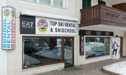 Noleggio sci, ski rental, Skiverleih Top Ski Rental @ Selva Di Val Gardena - Wolkenstein - Val Gardena / Grödnertal