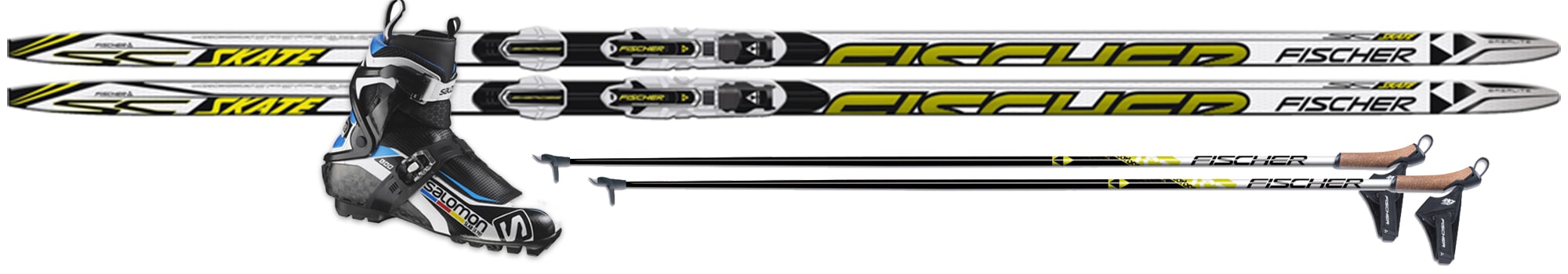 Langlaufski Basic (set)