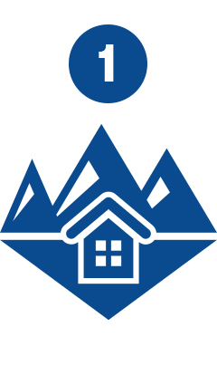 Symbol für die Suche nach einem Rent and Go Skiverleih