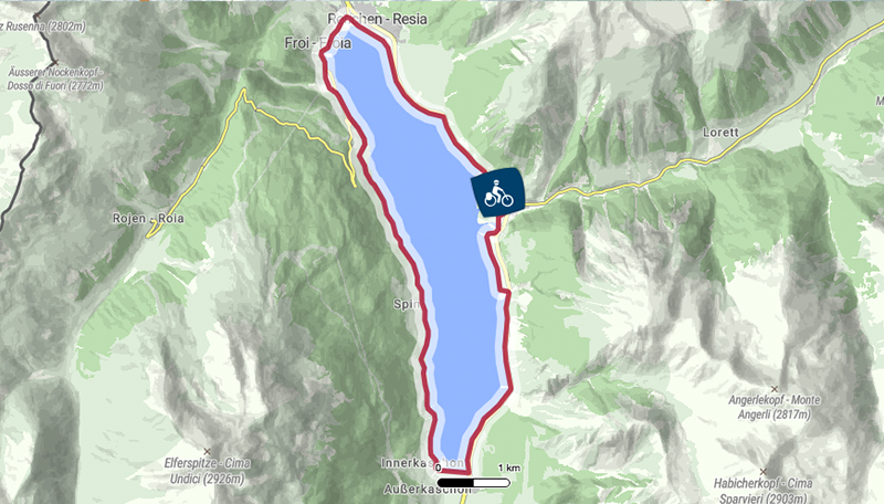 Bike Tour sul Lago di Resia