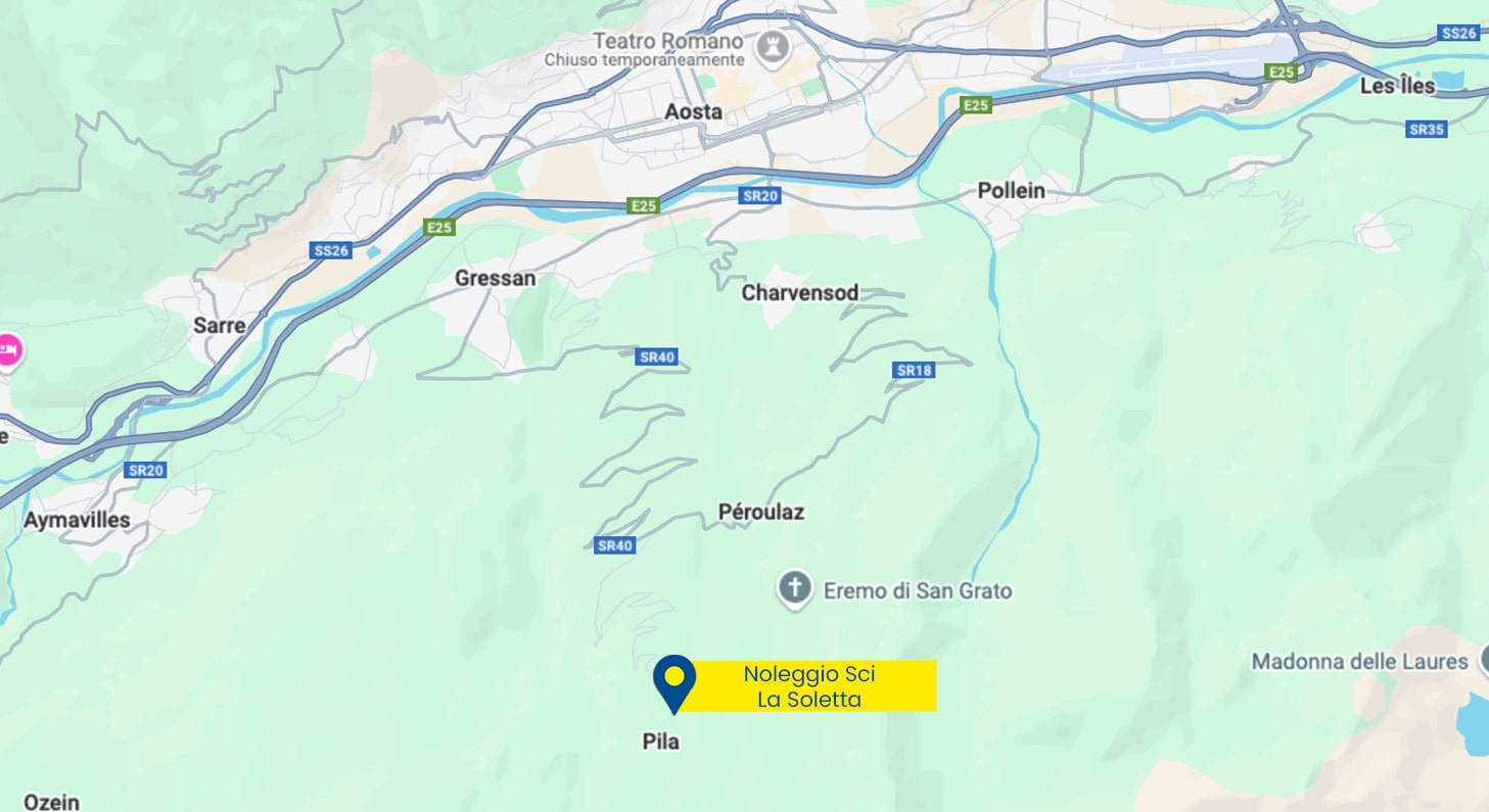 Map of La Soletta