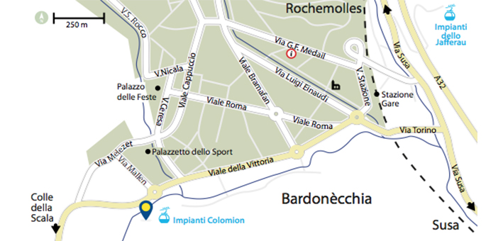 Karte von Ski Sport Dain