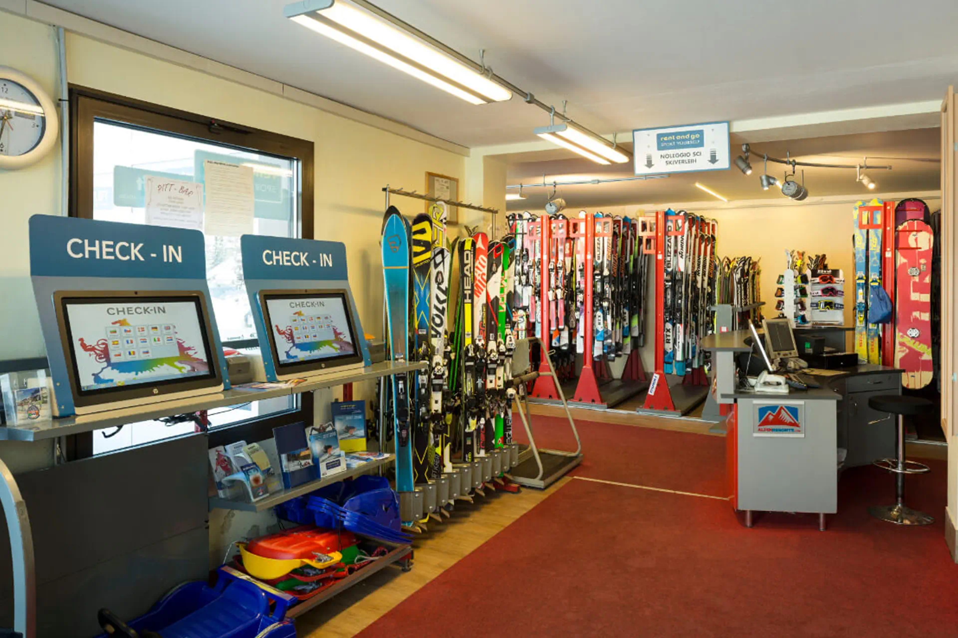 Noleggio sci Carezza / Karersee - Noleggio Ski Verleih Golflift - Foto 4